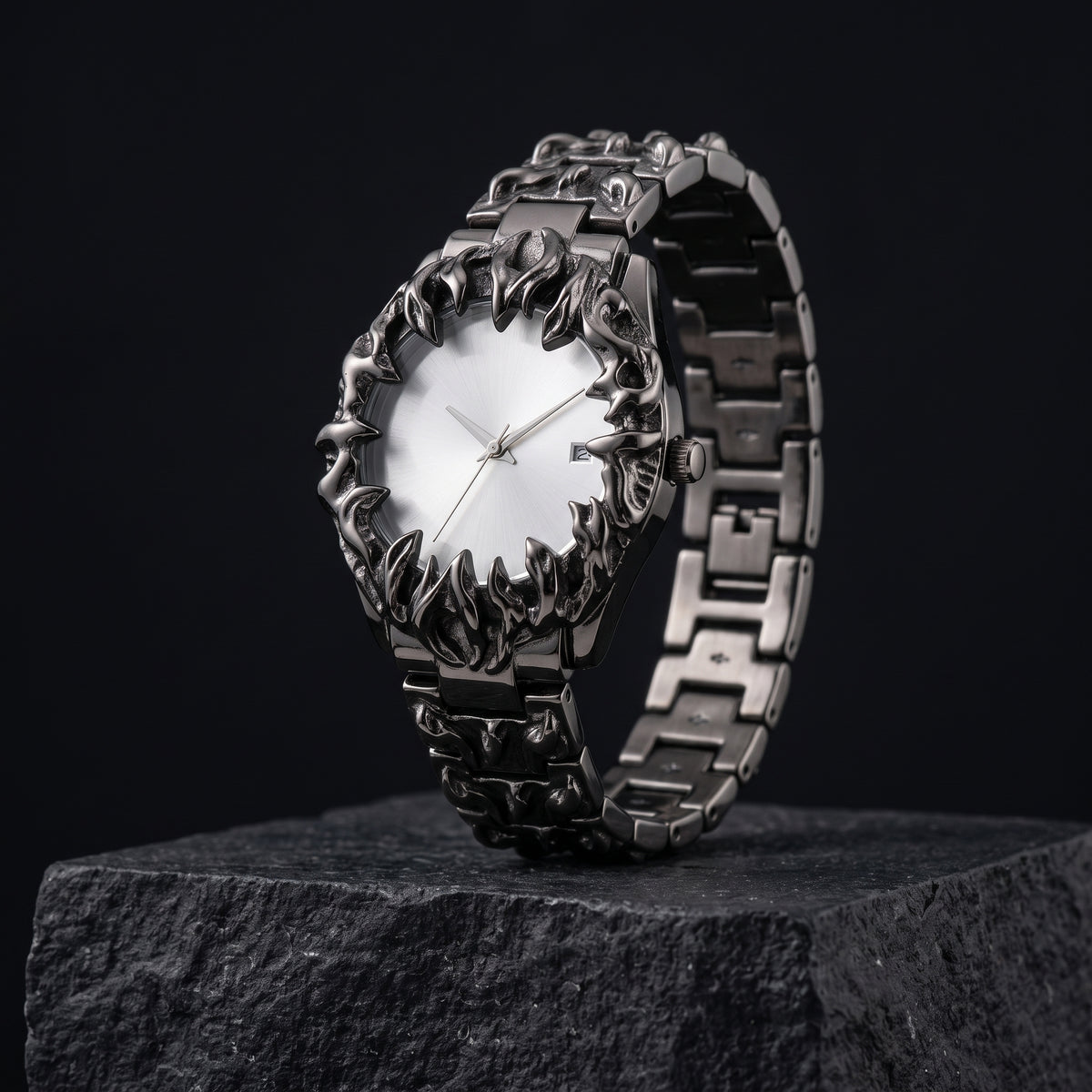Alabaster Glow Barrel Watch