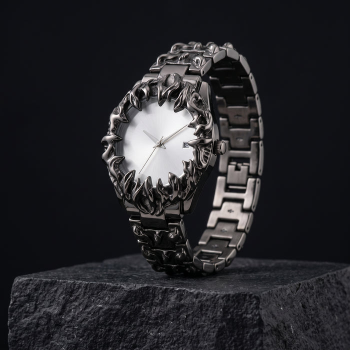 Alabaster Glow Barrel Watch