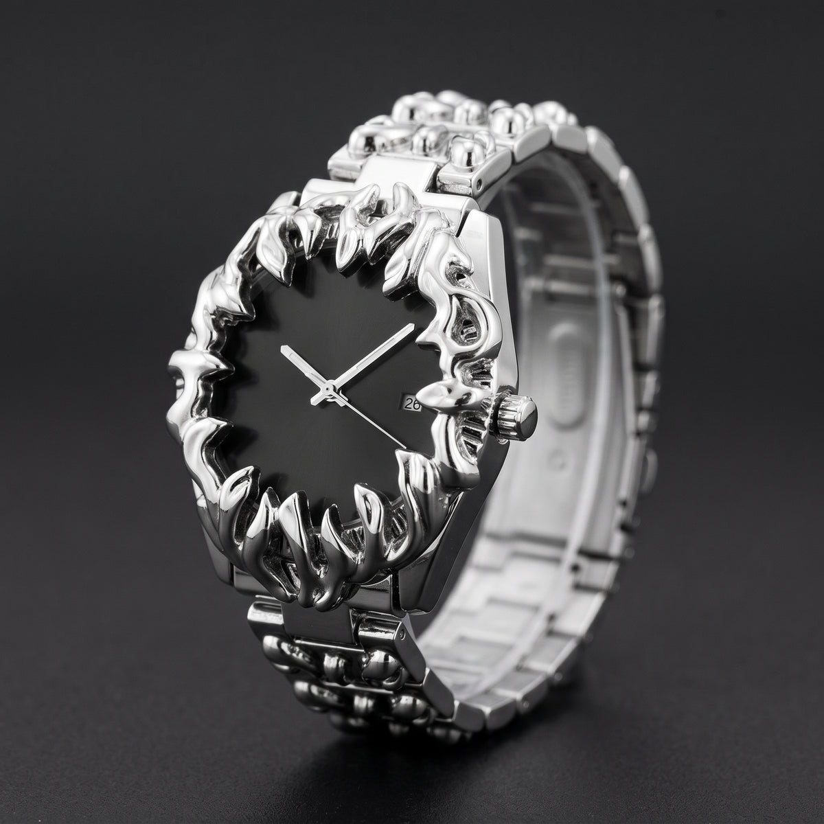 Alabaster Glow Barrel Watch