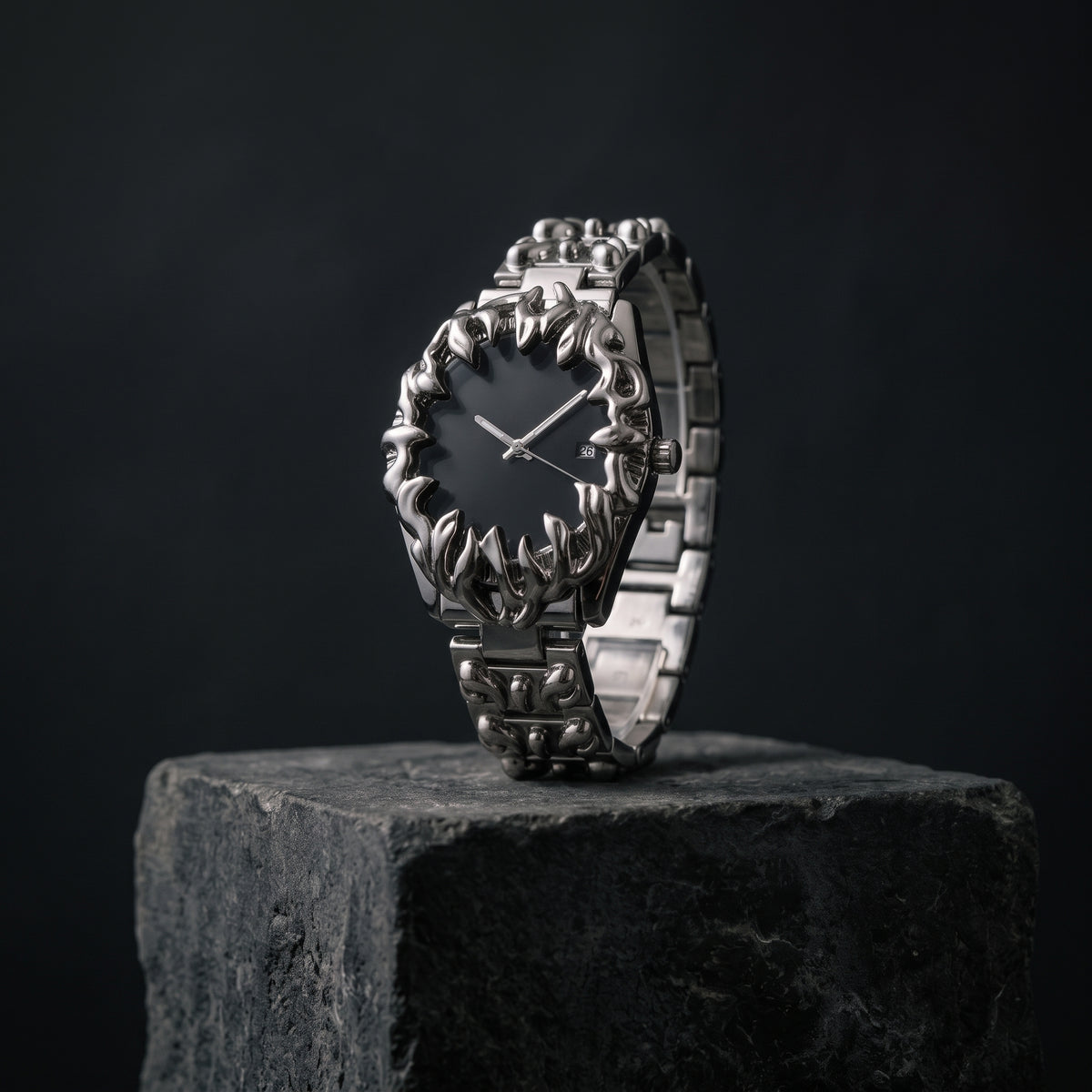 Alabaster Glow Barrel Watch