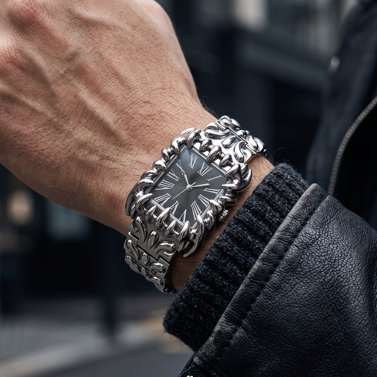 Crypt Claw Square Watch